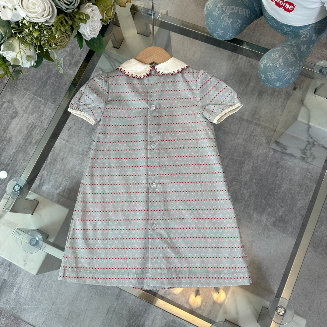 Doll neck dress