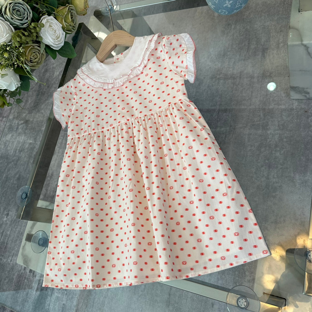 Doll neck dress