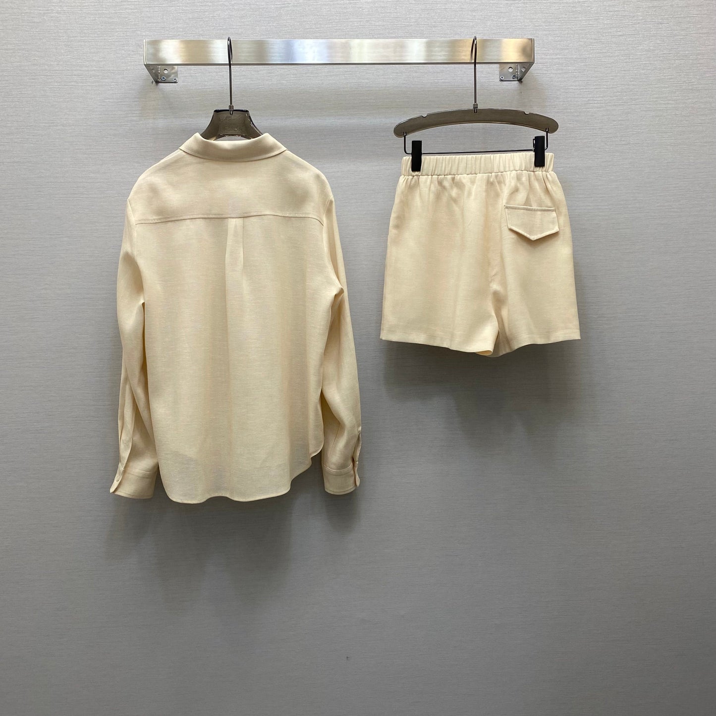 Minimalist shirt + shorts set