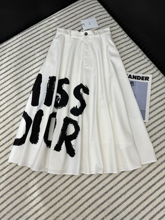 High waist versatile skirt