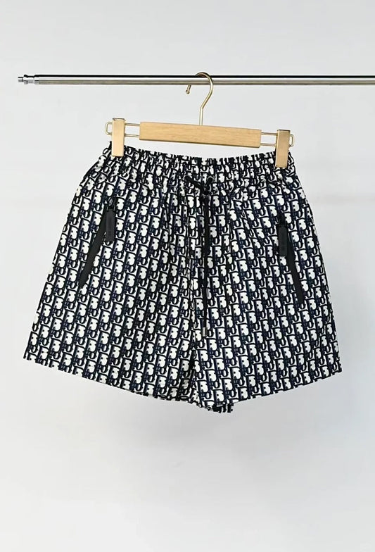 technical taffeta shorts