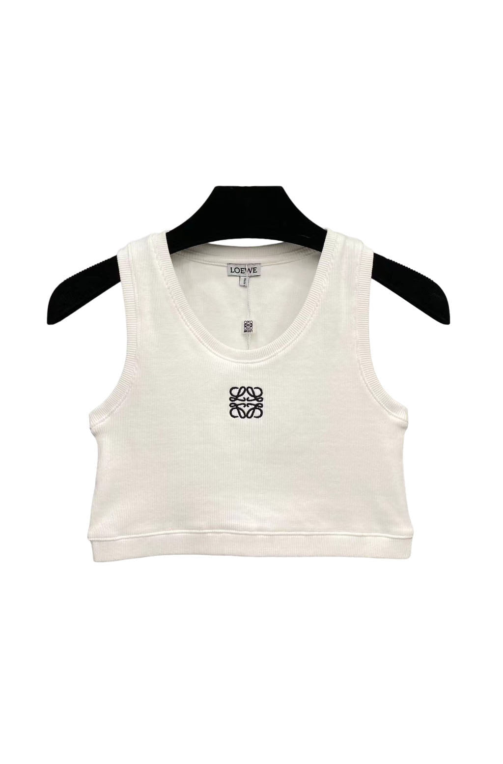 New simple and versatile logo embroidered short vest