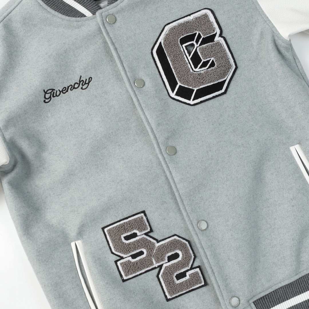 lambskin baseball jersey