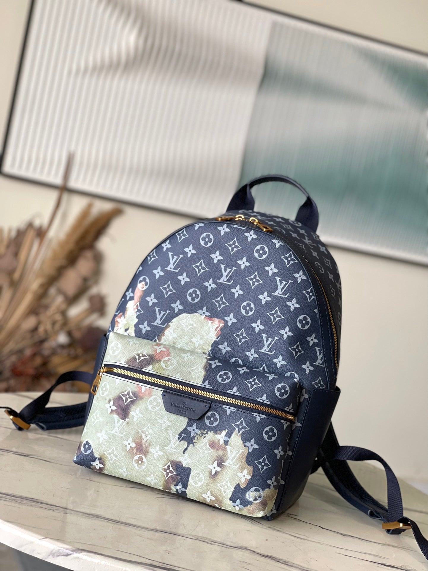 Fashion logo print backpack