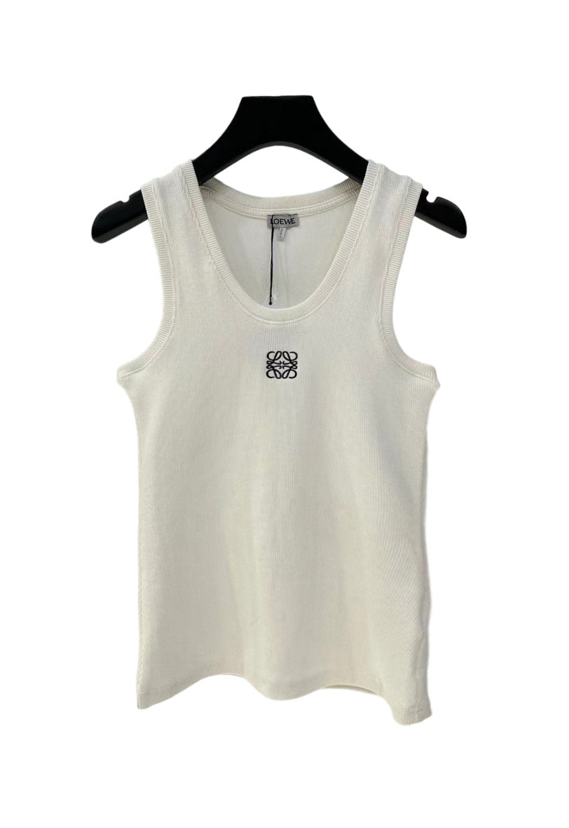 New round neck embroidered vest