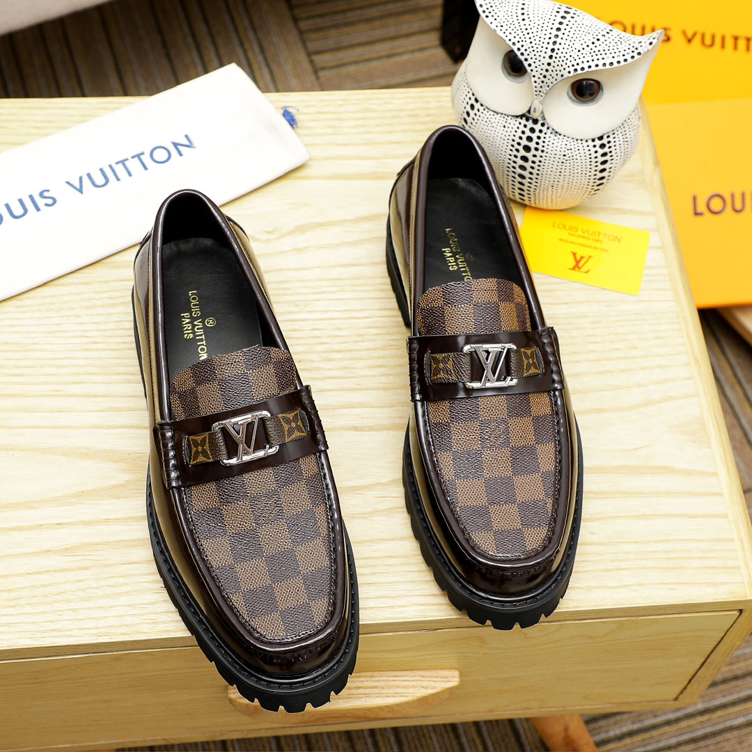 Loafers, high-end men's formal shoes and casual leather shoes