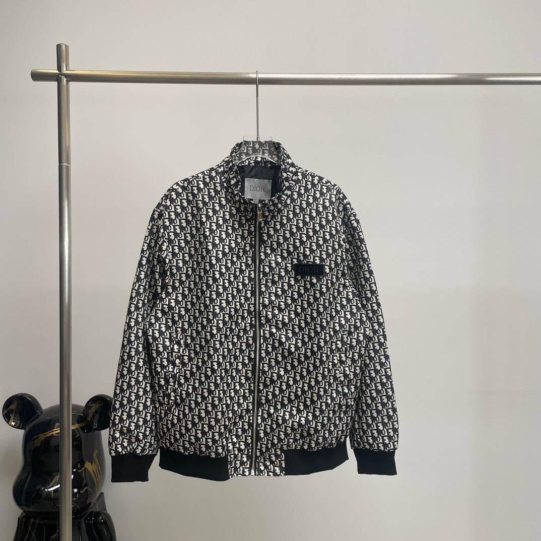 Classic heritage obl all-over printed jacket with presbyopic elements