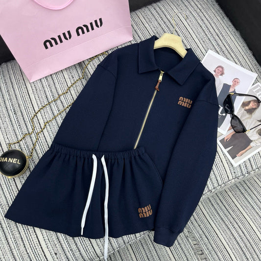 New Lapel Casual Skirt Suit