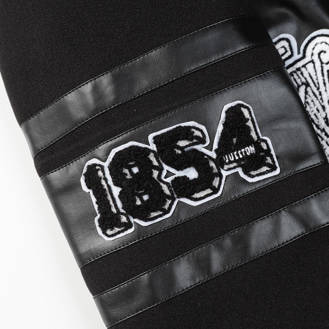 New black 1984 baseball uniform