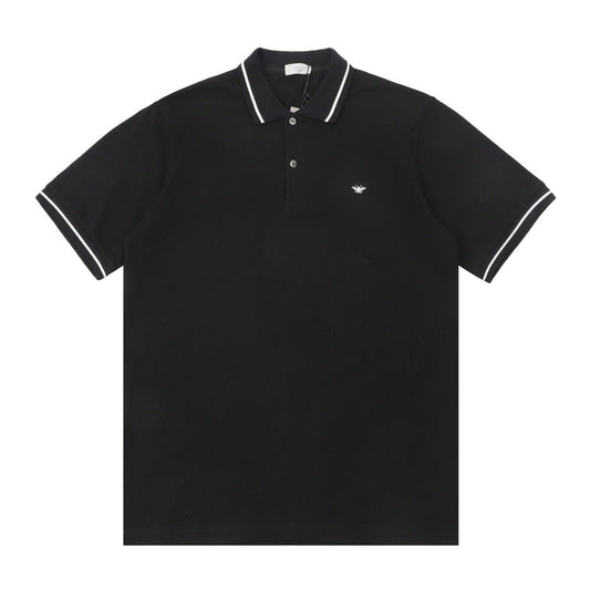 24SS classic embroidered short-sleeved polo shirt