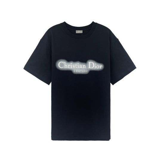 Shadow sketch logo print short sleeves