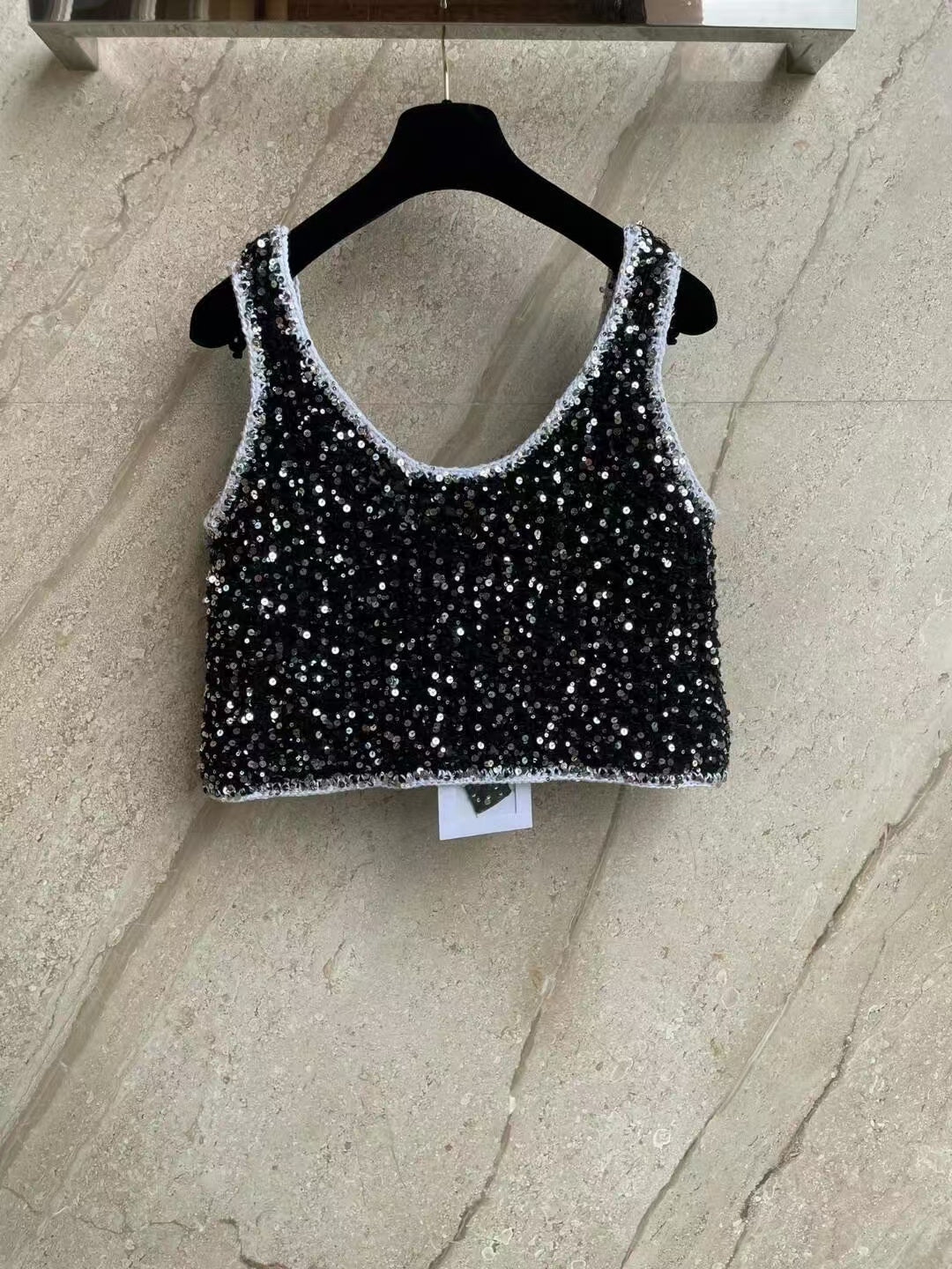 Sequined Camisole Set