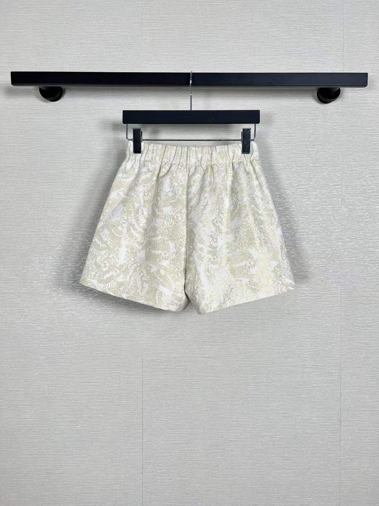 25SS Gold Butterfly Elastic Waist Skirt