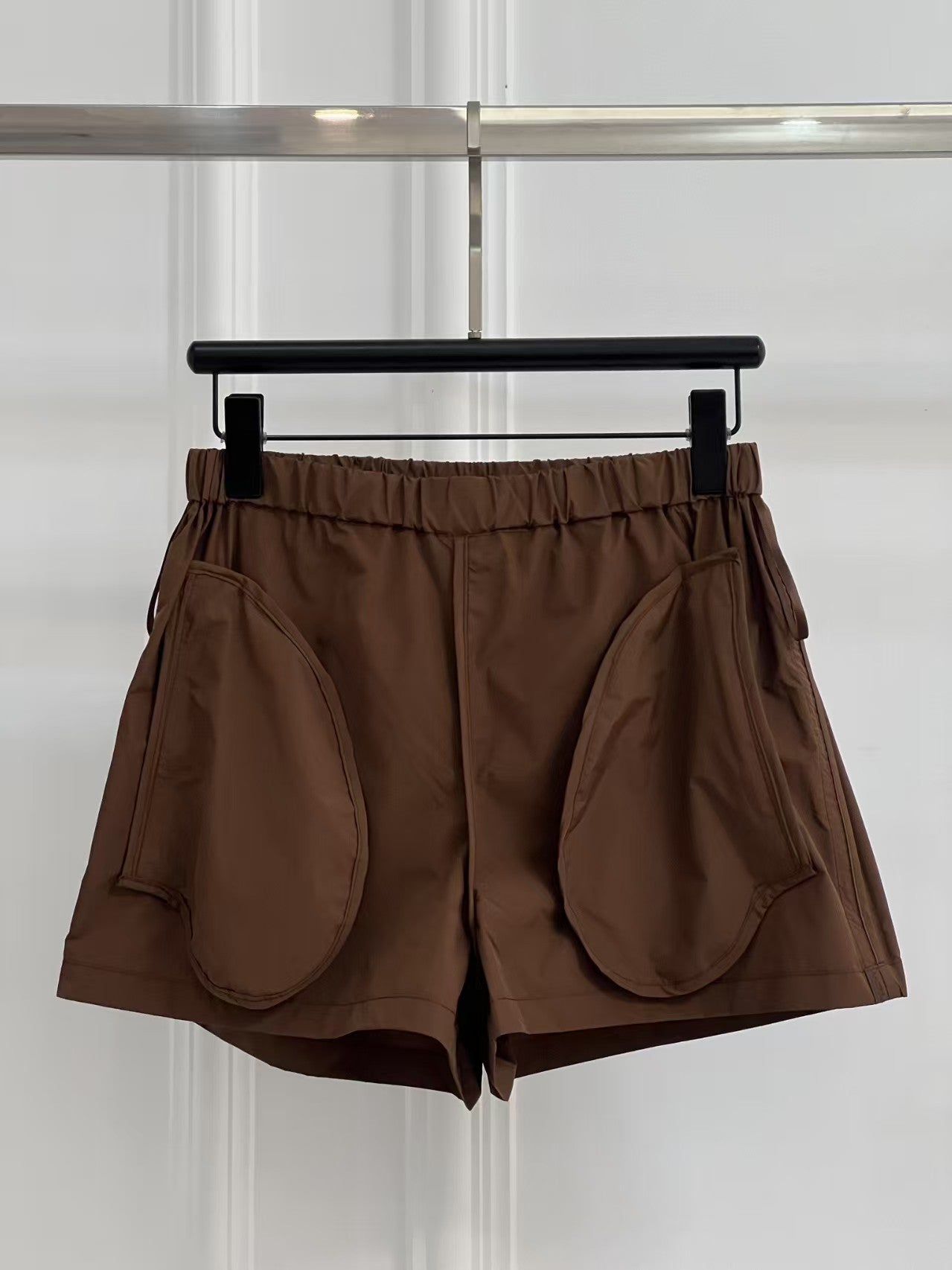 25 Early Spring New Elastic Waist Nylon Shorts