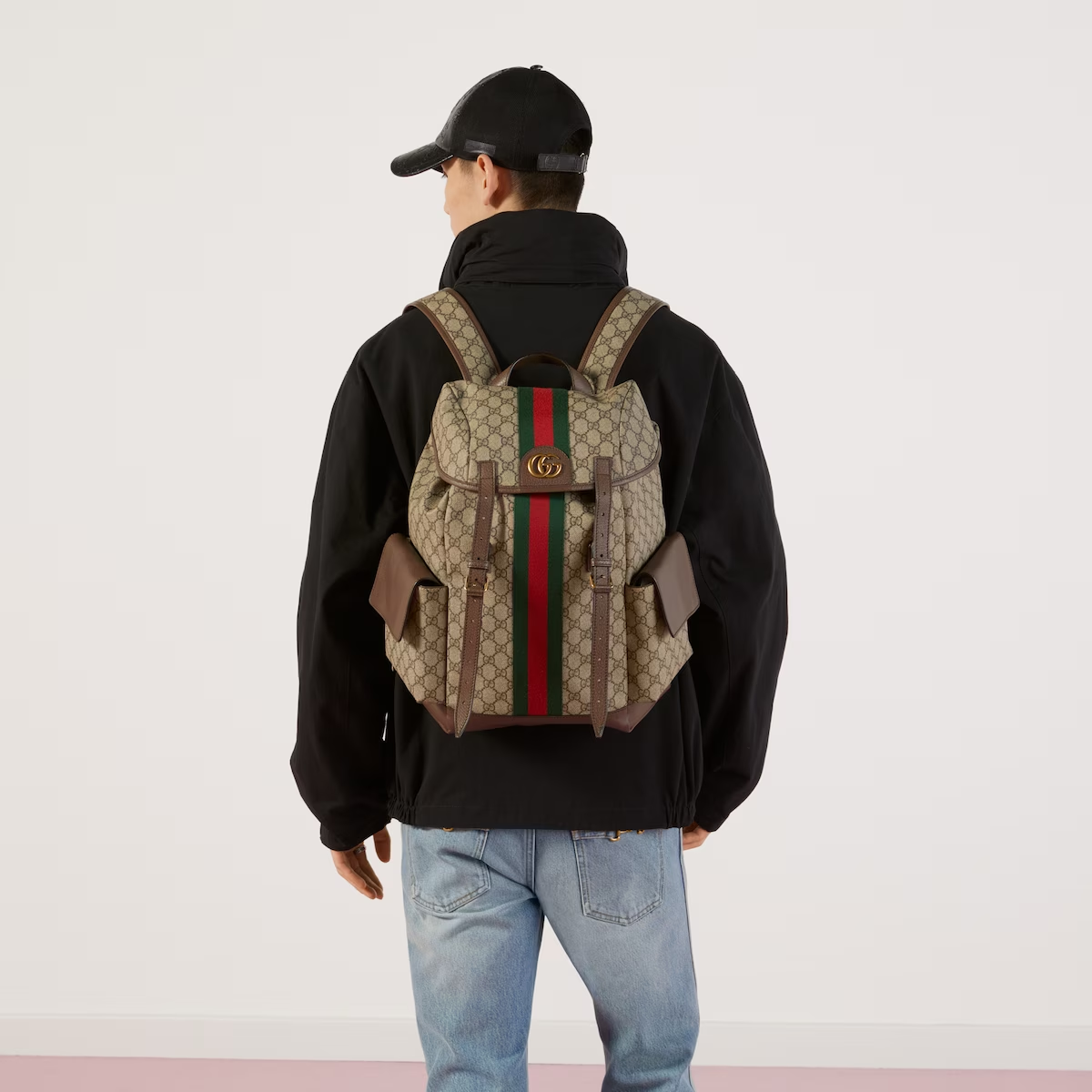 printed backpack