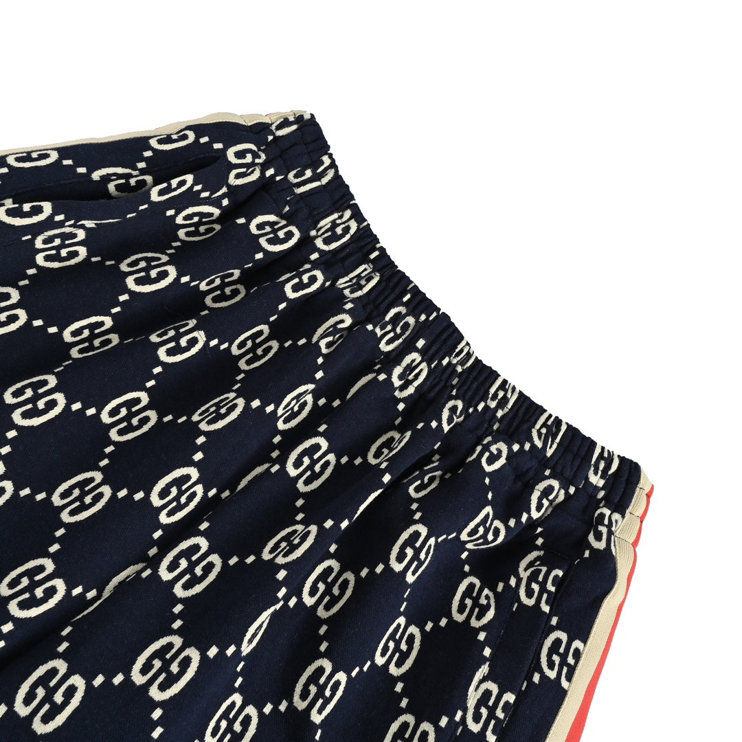 Classic all over print jacquard shorts