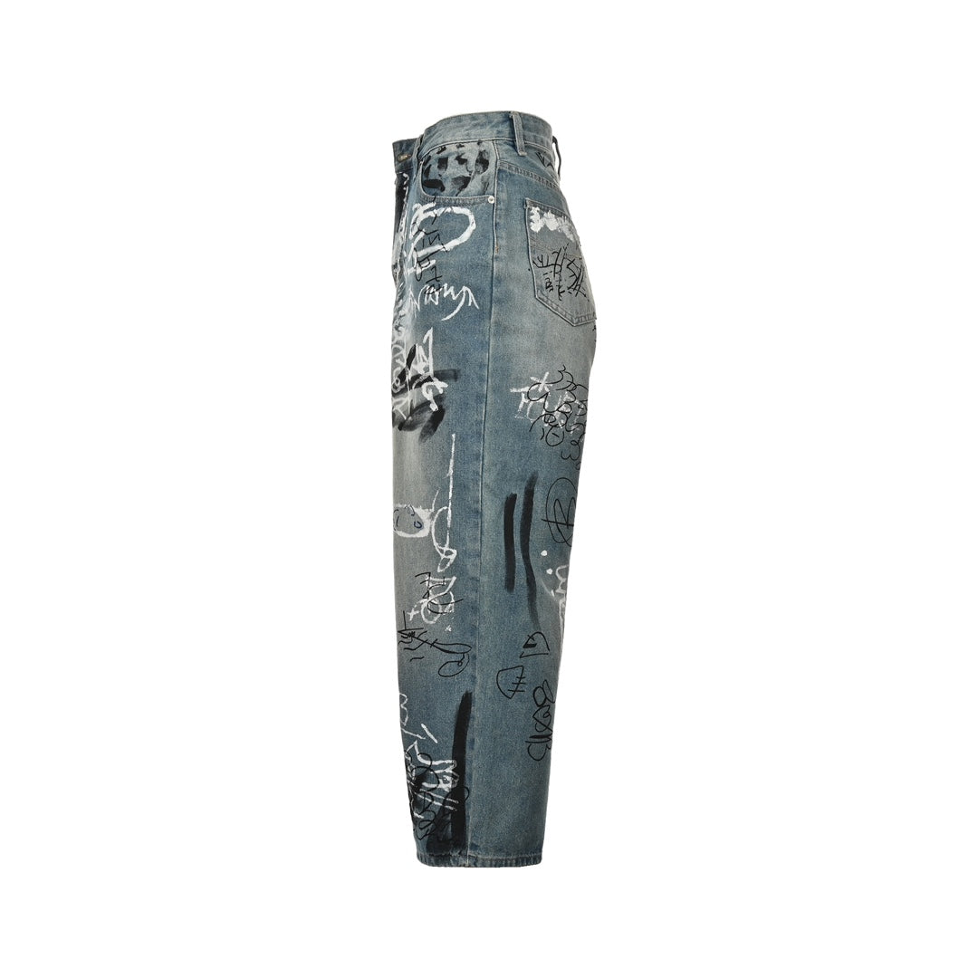 Graffiti jeans