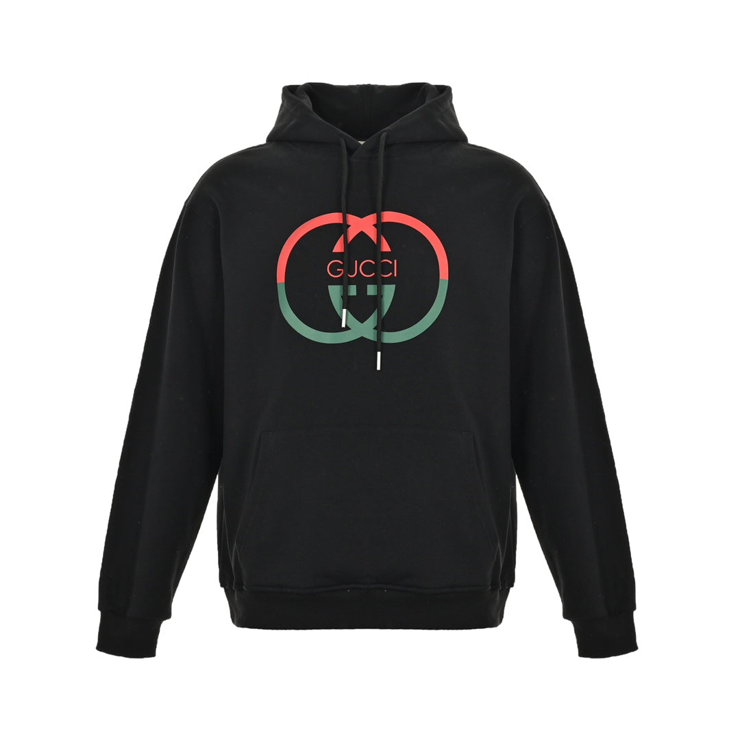 Large Double G printed hooded sweatshirt