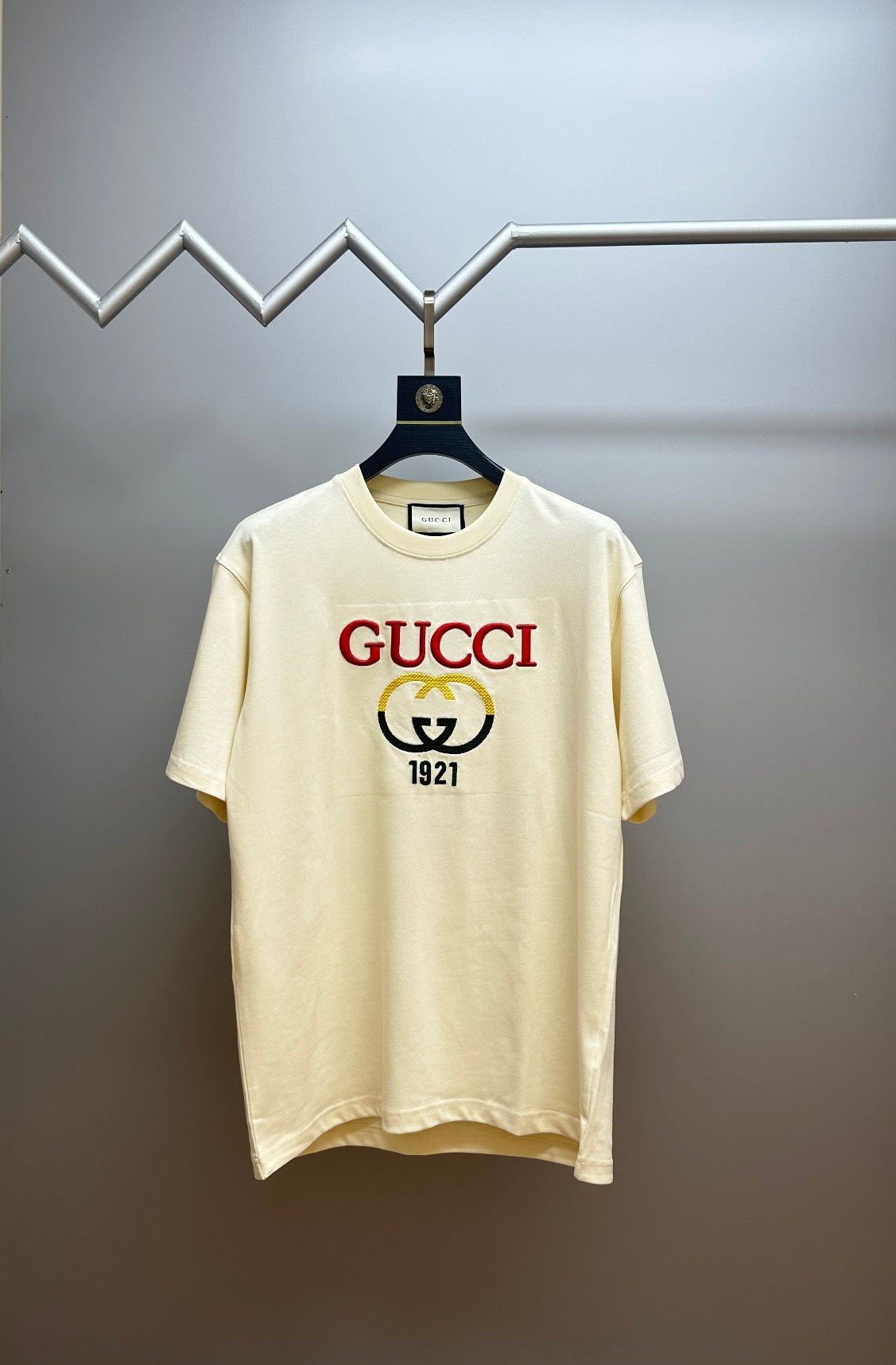 Letter Embroidered T Shirt