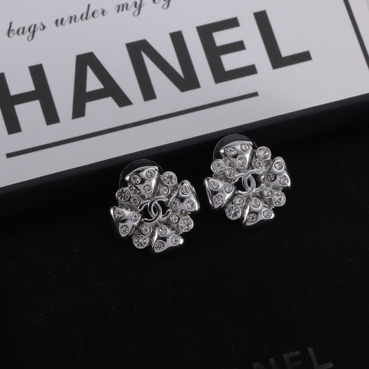 New diamond earrings